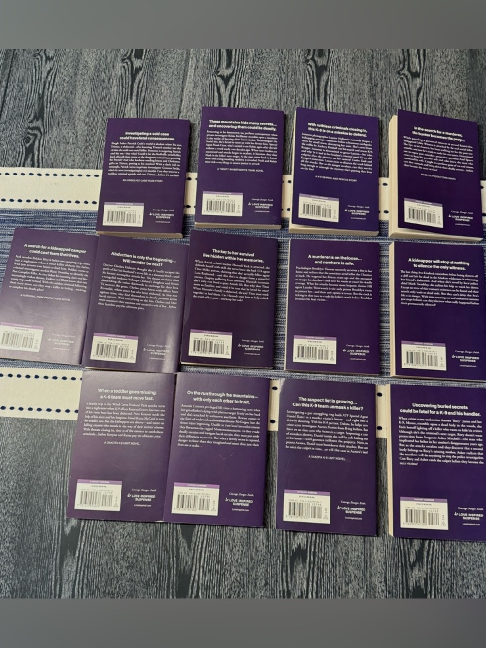 (13) -Love Inspired Suspense Paperback Bundle - Picture 2 of 11
